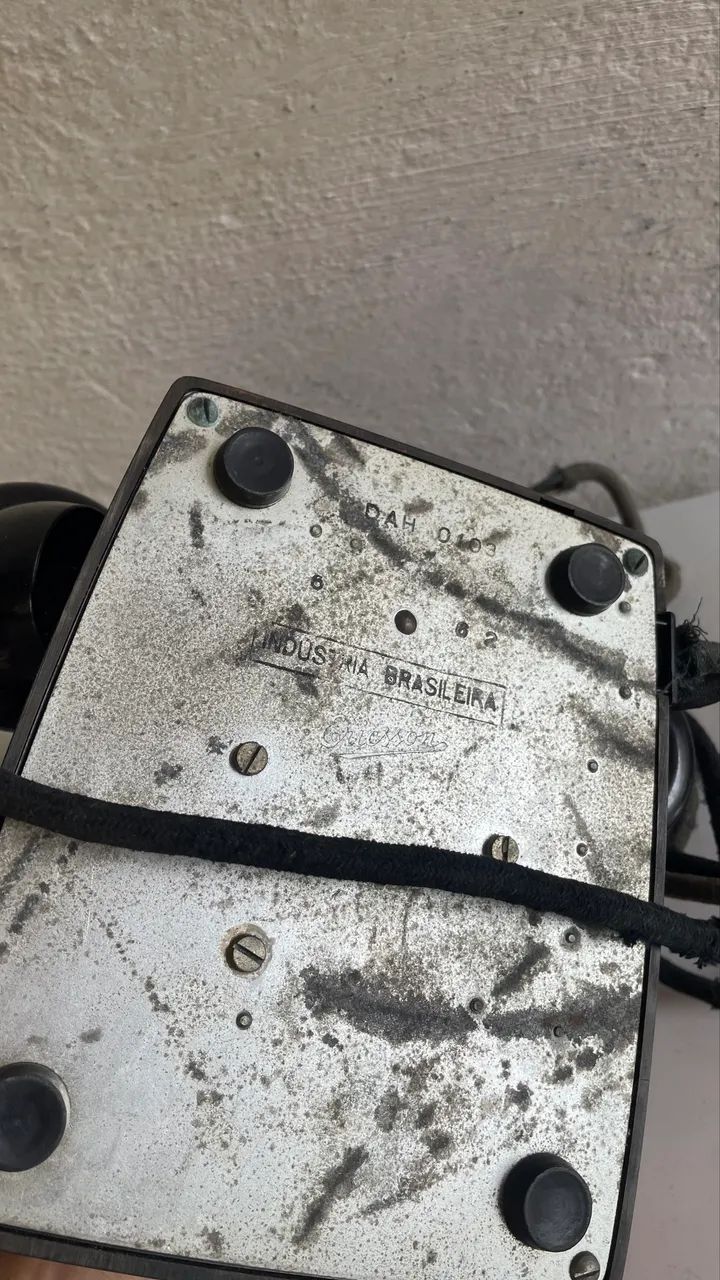 Telefone raro a manivela  - Foto 4