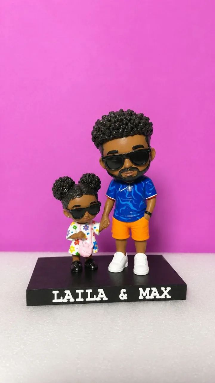 FUNKO POP PERSONALIZADO COM CAIXA EXCLUSIVA | MINIATURA PERSONALIZADA  3D  - Foto 2
