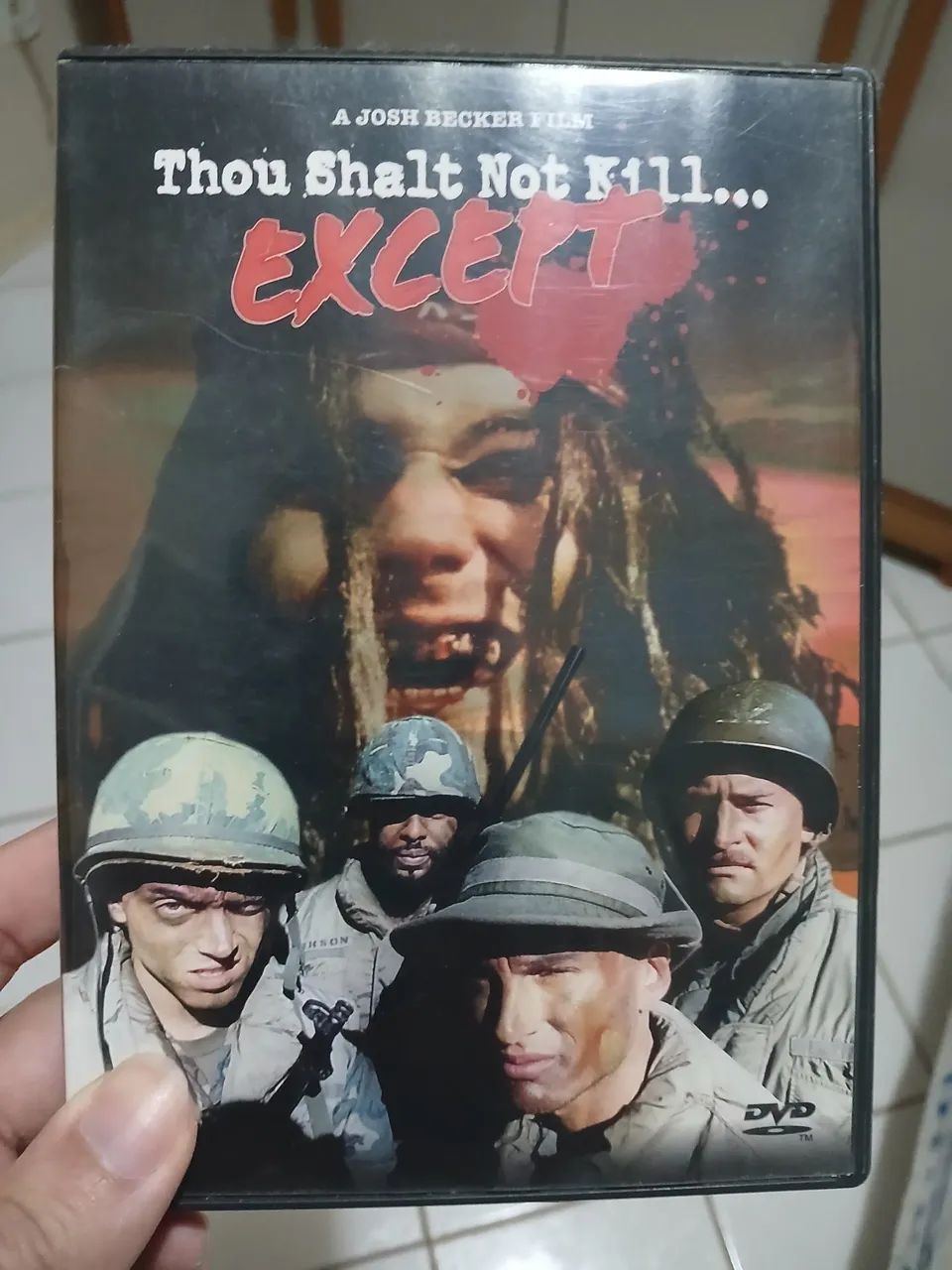 Dvd thou shalt not kill except filme obscuro importado com sam raimi do evil dead