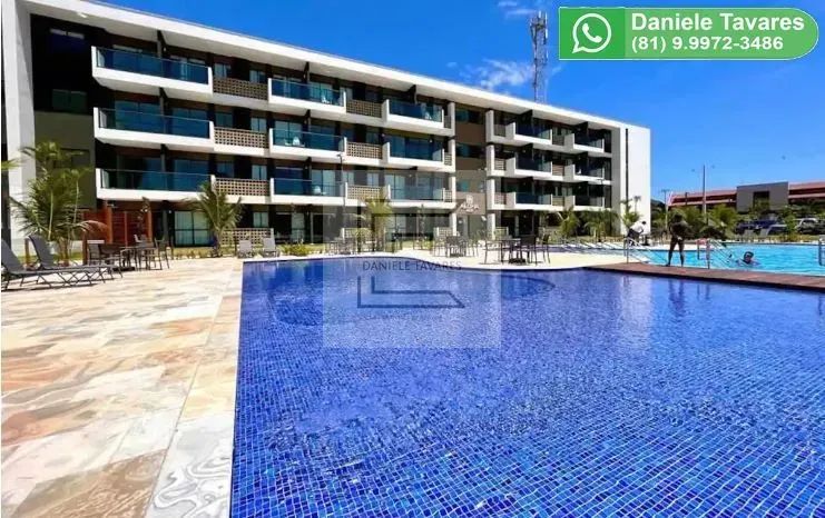 Flat mobiliado à venda em Muro Alto - Mana Beach