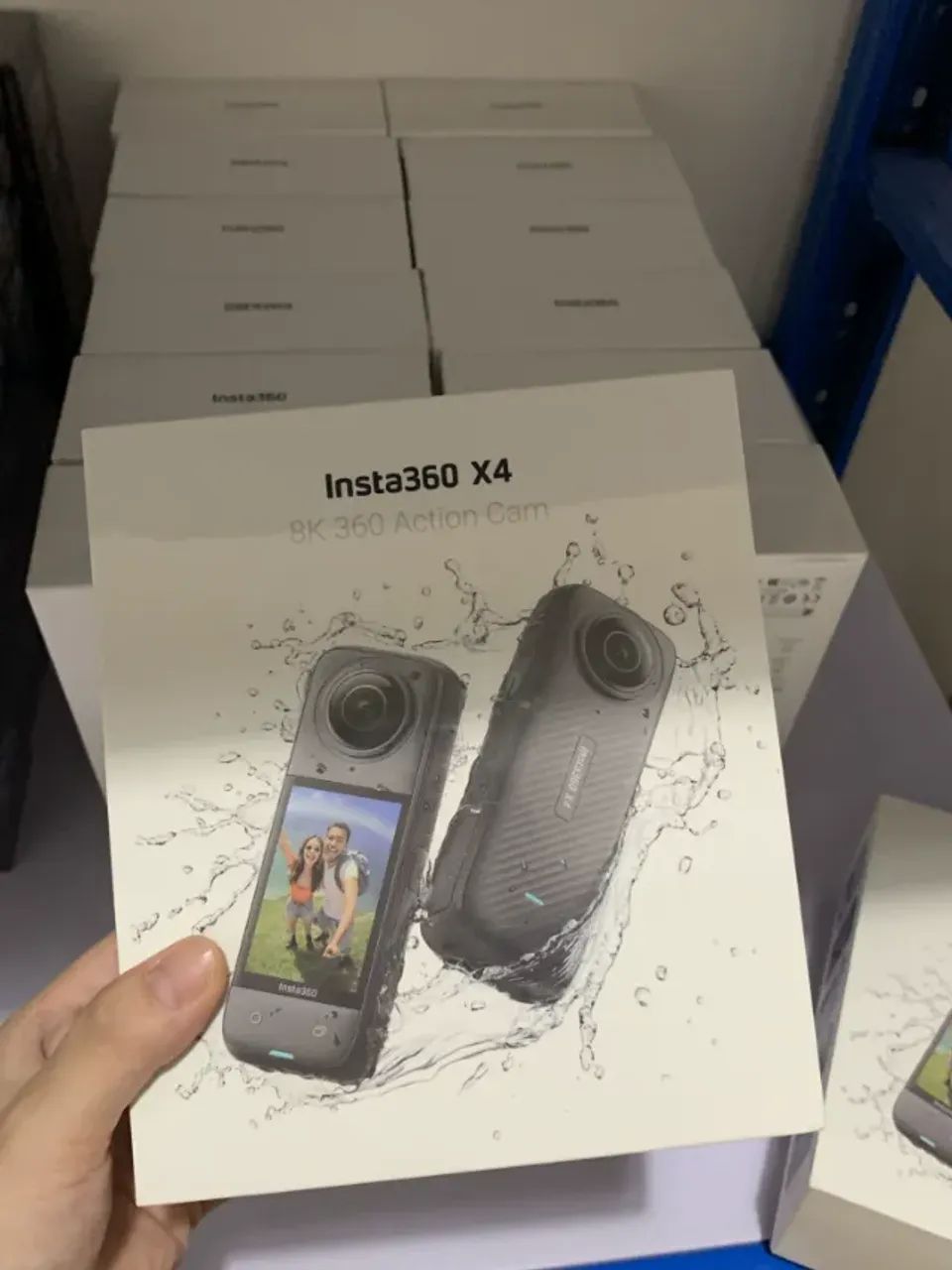 Câmera Insta360 X4 8K 360° Original NOVA LACRADA