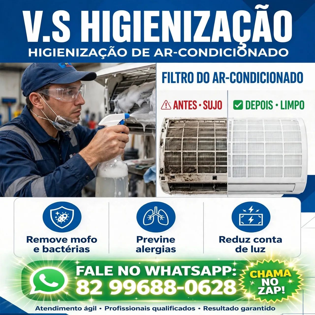 Higienizacão De Ar-condicionado 