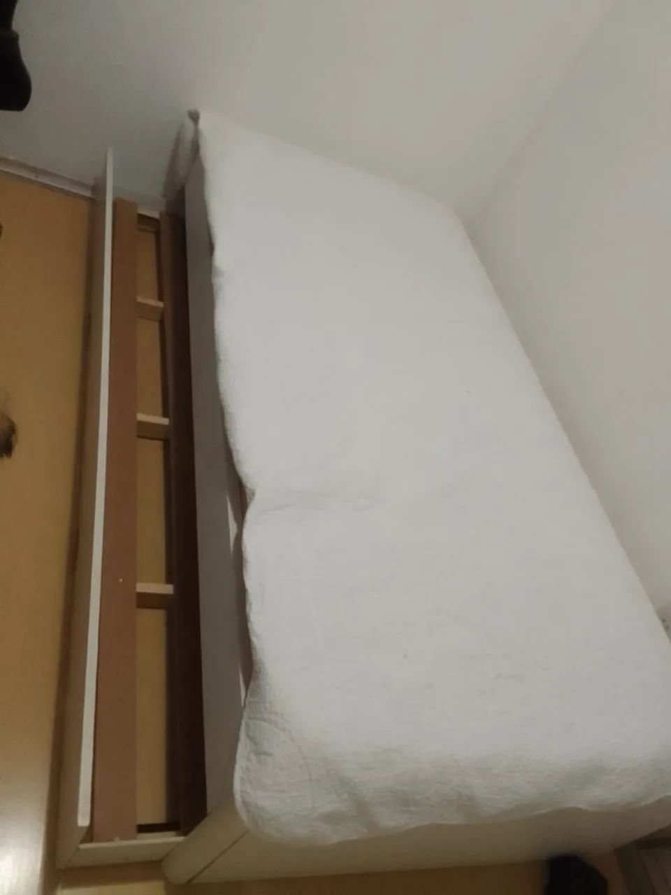 Cama de solteiro com cama auxiliar + colchão  - Foto 2