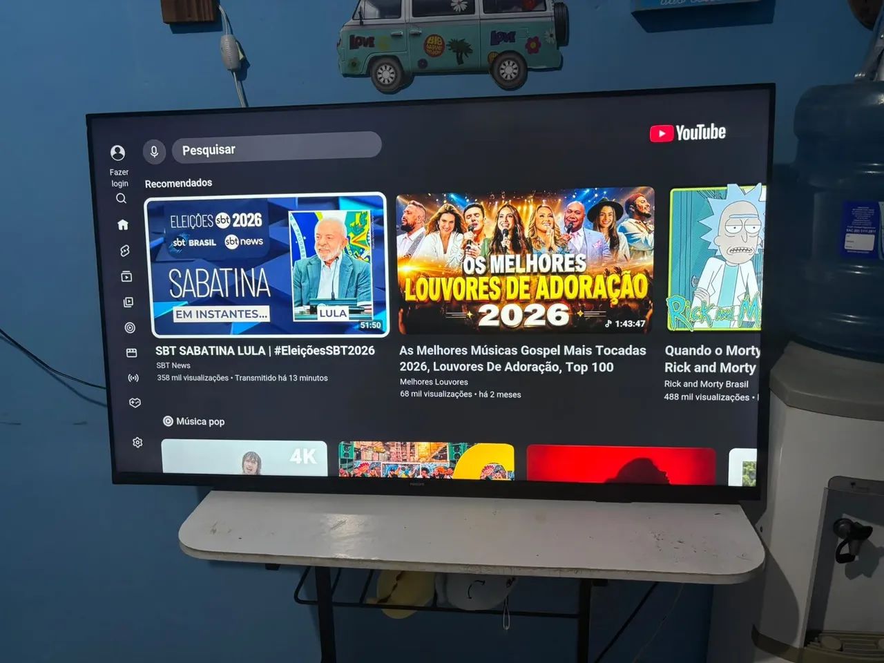 SMART TV PHILIPS 50 POLEGADAS 4k - Foto 2