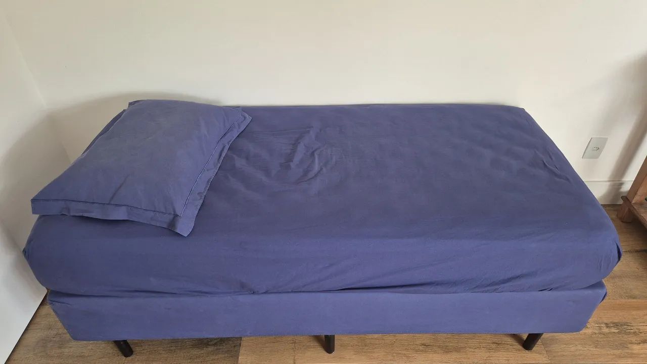 Cama box solteiro marca castor - Foto 4