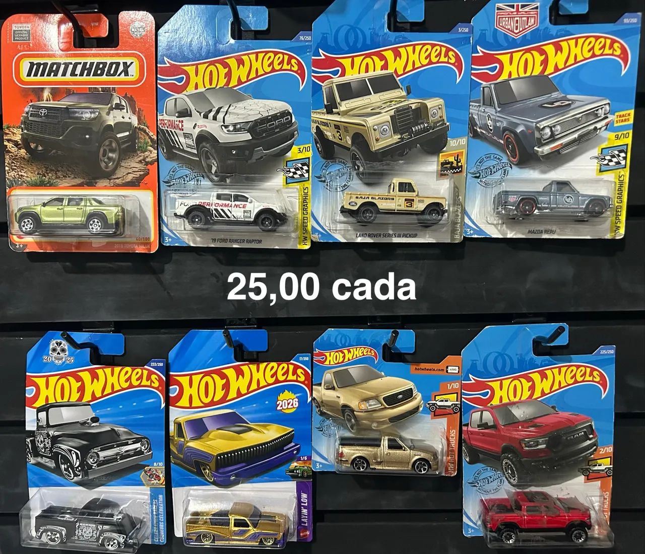 Hot Wheels diversos modelos 