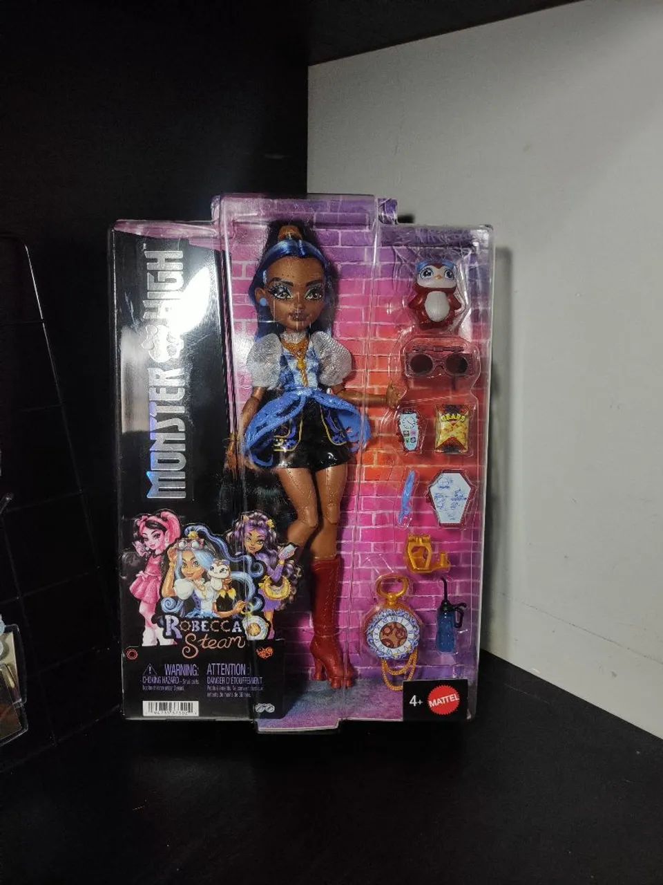 Boneca Monster High Robecca Steam Core 