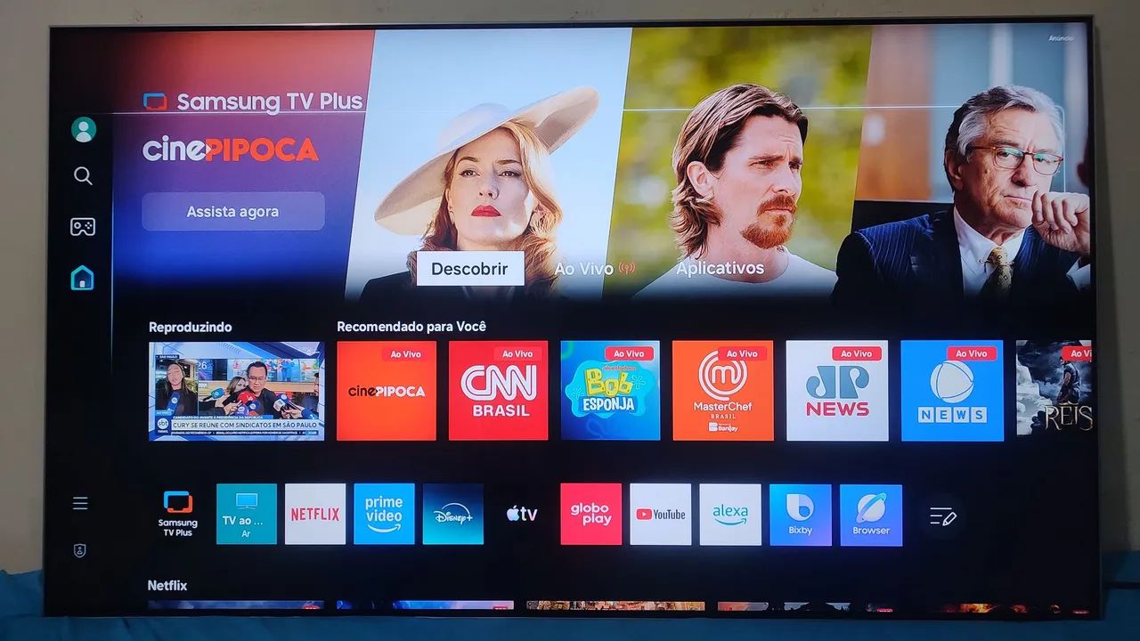 TV SAMSUNG QLED 55" SAMRT - Foto 2