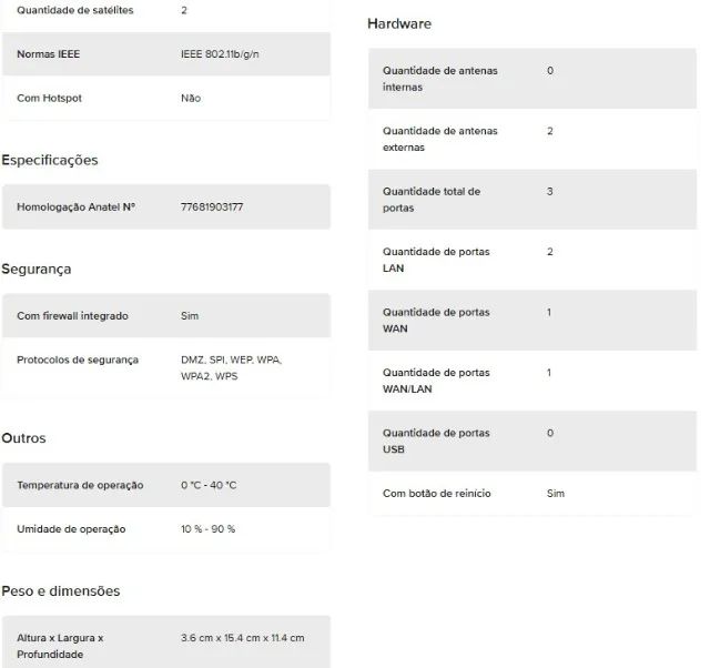 Roteador e Repetidor Wi-Fi Tp-Link TL-WR829N Multimodo - Foto 5