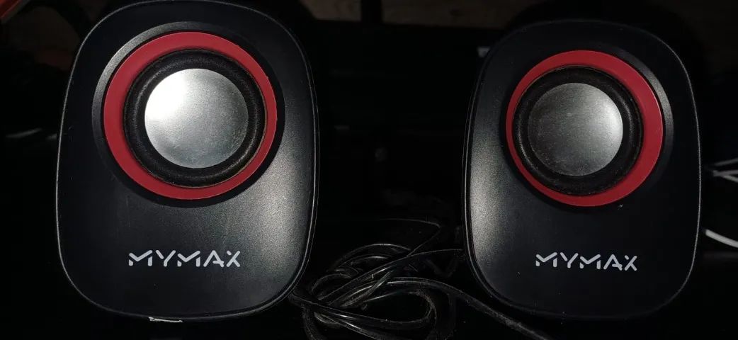 Caixa De Som Usb 6w Rms Mymax Vermelho