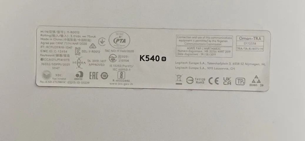 Teclado e Mouse sem fio Logitech mk540 - Foto 4