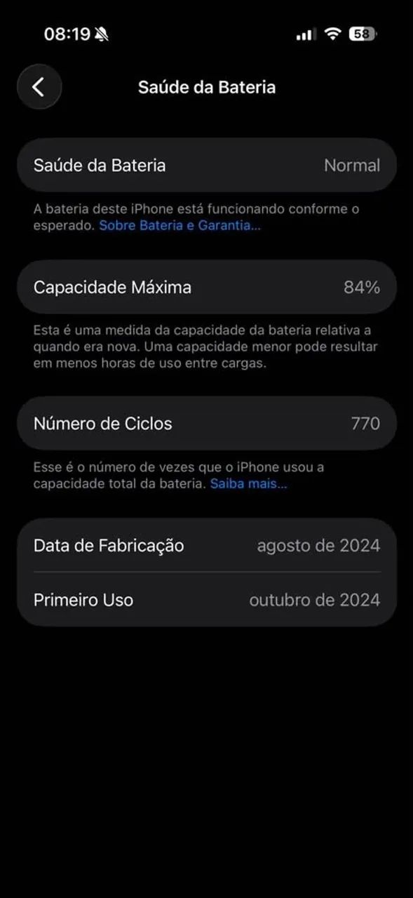 iPhone 16 Pro 128GB Branco - Excelente Estado - Foto 5