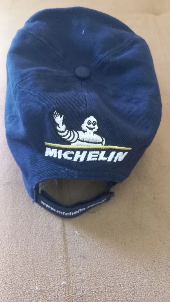 Boné Michelin original bordado coleção uso decoração  - Foto 2