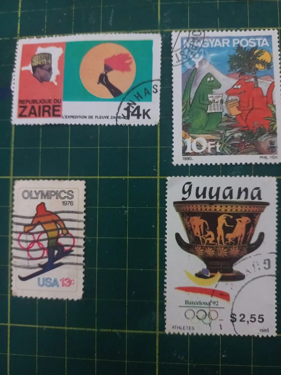 10 selos variados para coleção  - Foto 2
