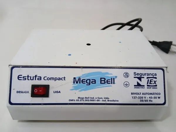 Estufa Compact Esterelizadora  Mega Bell - Medindo 21x15cm  127V - Foto 6