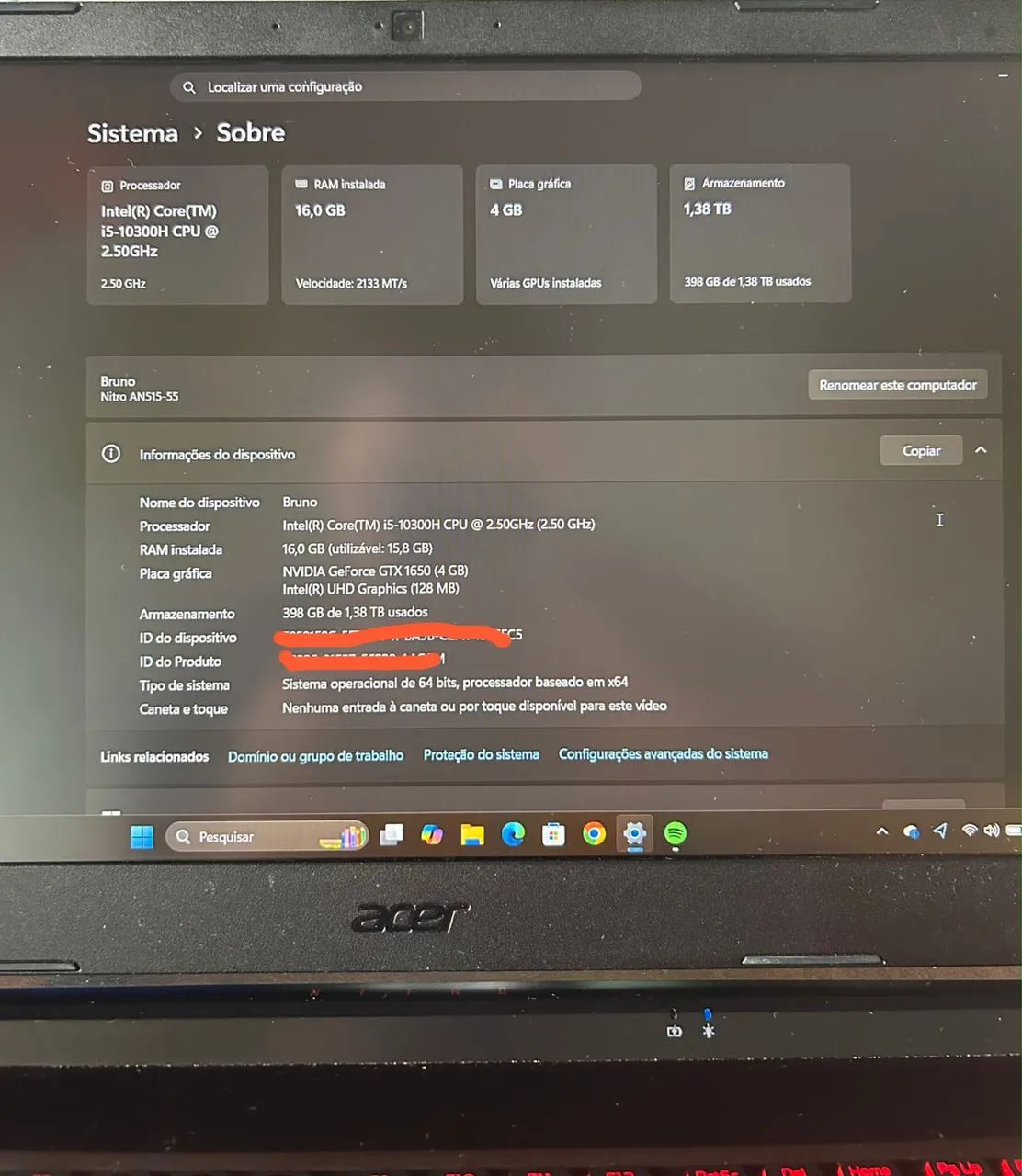Acer nitro 5 - Foto 2