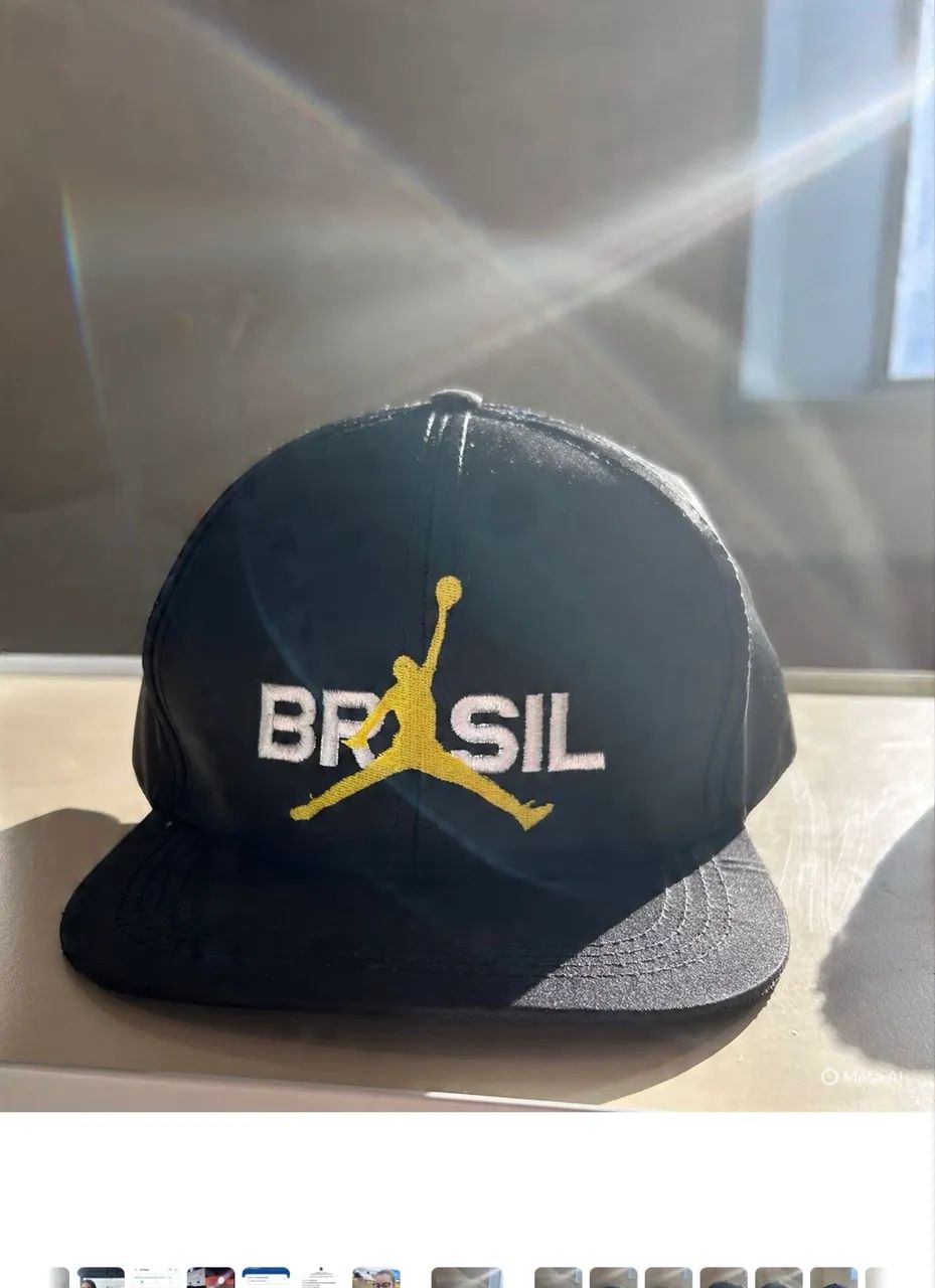 Boné Jordan x Brasil Bordado 