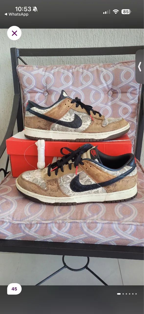 Tenis nike dunk low prm head 2 head - Foto 2