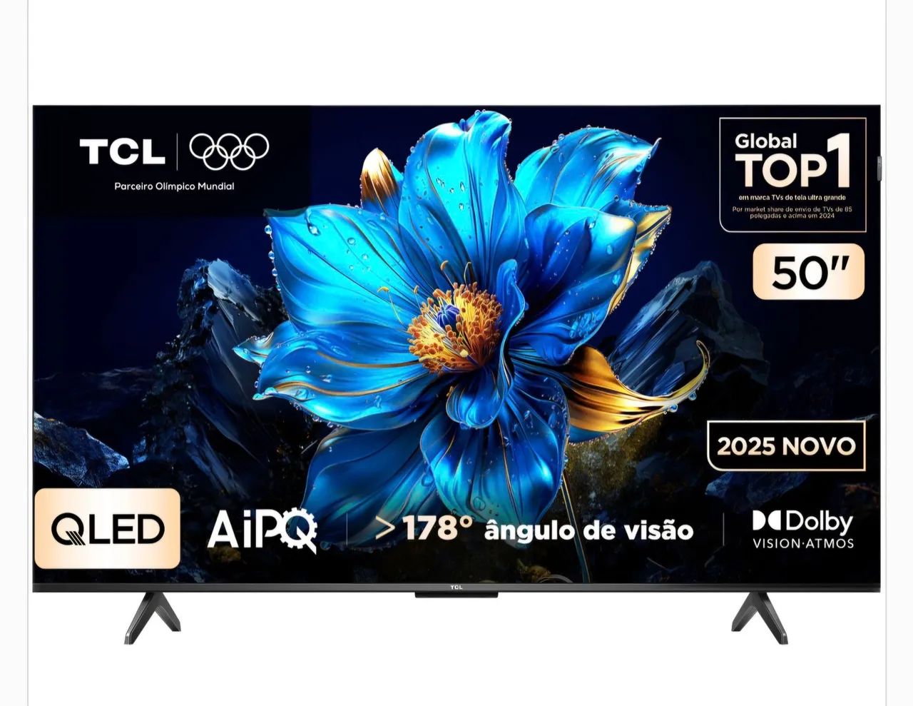 TV TCL 4k 50 polegadas apenas 10 meses de uso  - Foto 2