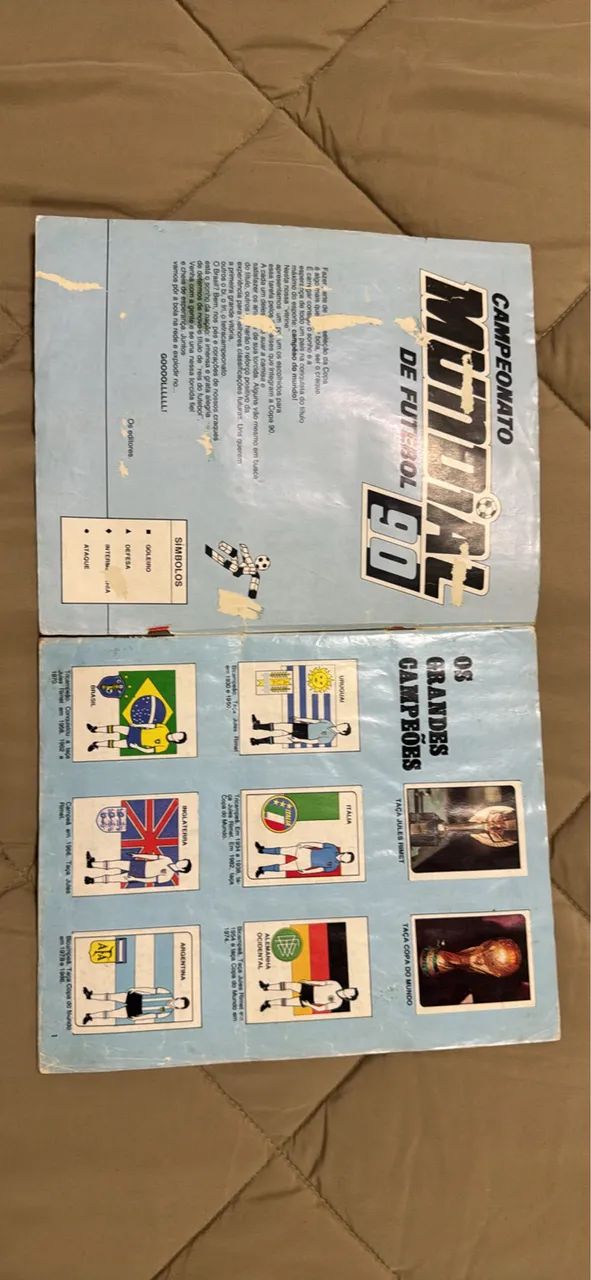 Álbum copa 1990 original da época  - Foto 3