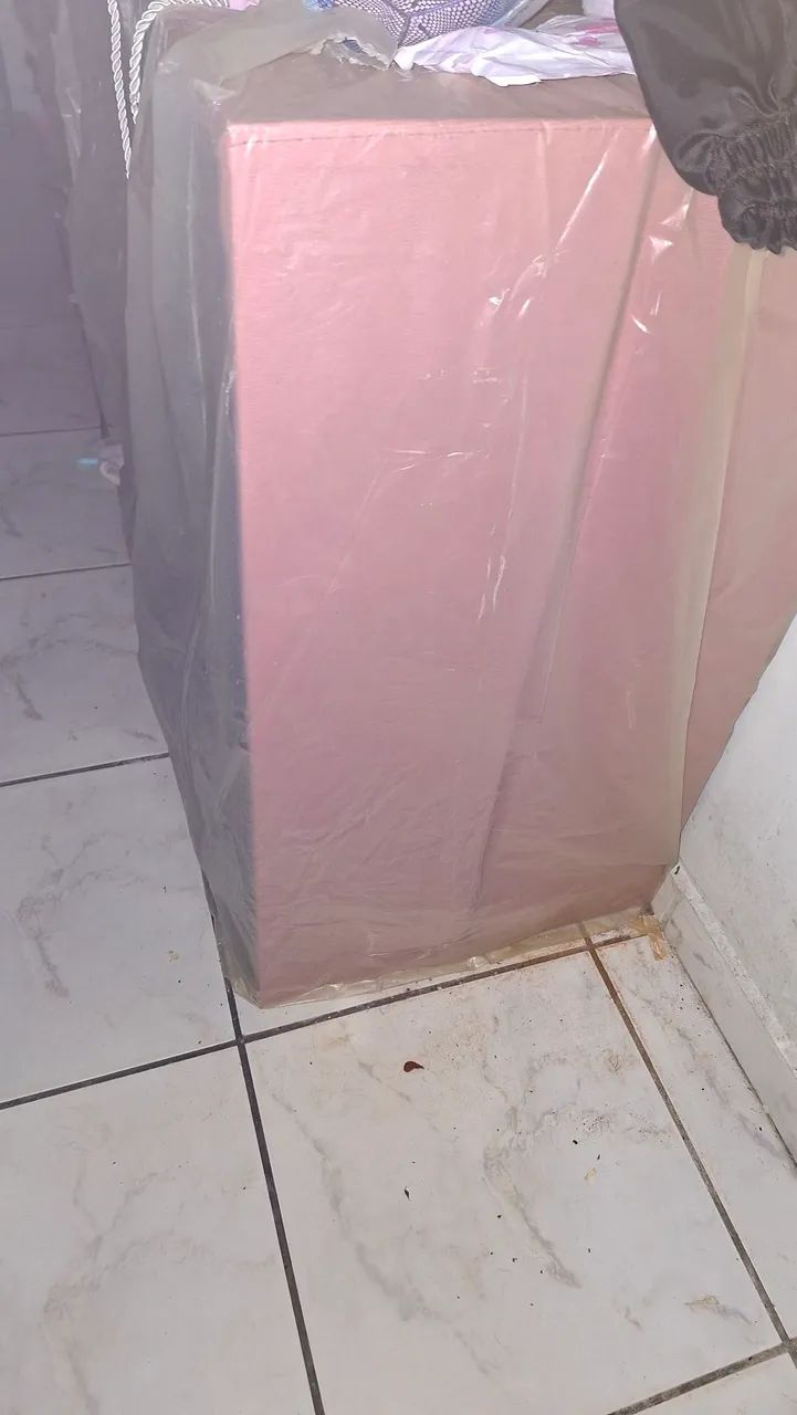 Cama desmontável Rosa - Foto 3