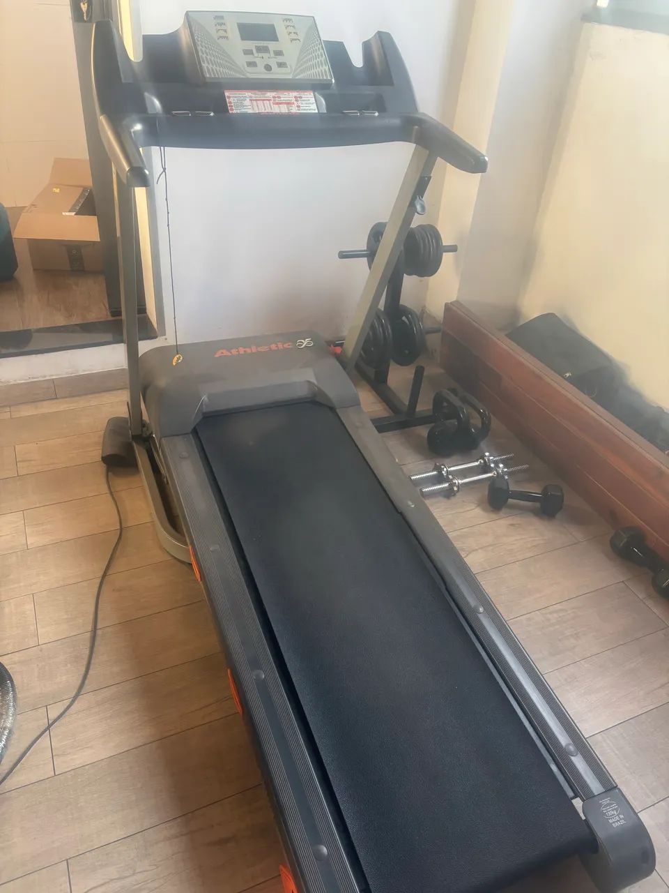 Esteira profissional com elevação Athetic advanced 520EE - Foto 5