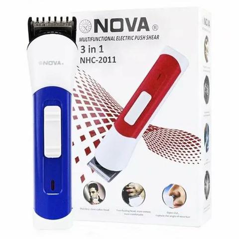 Super preço Máquina 3 In 1 Nova Cortar Cabelo Aparar Barba E Pelos Nariz
