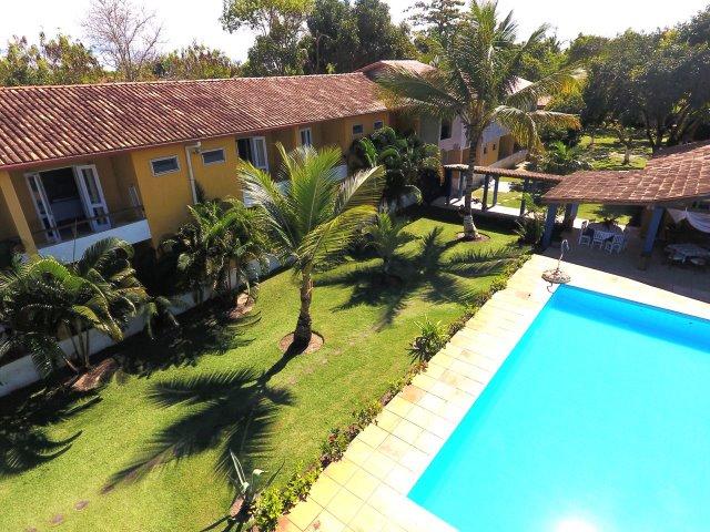 Maravilhosa Pousada com 30 apartamentos em Coroa Vermelha