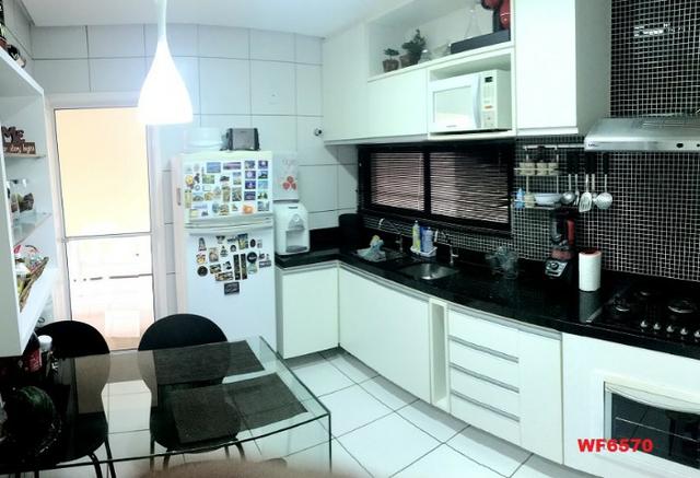 CA1161 Vitória Park, casa plana projetada, 2 suítes, 3 vagas,próx Maestro Lisboa - Foto 5