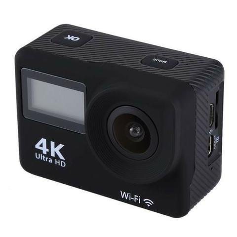 Câmera Digital a Prova D'agua Action Sports 4k Ultra HD DV 16Mpx Wi-Fi Slot SD - Foto 4