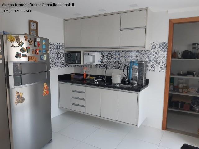 Casa em alphaville salvador 2 com 4 suítes! imóvel com bom acabamento em bom local do cond - Foto 9