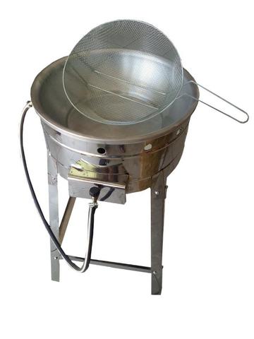 Fritadeira Tacho Pasteleiro, Salgados e Frituras em geral Inox