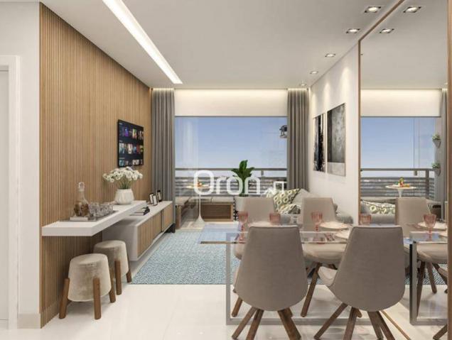 Apartamento com 2 dormitórios à venda, 58 m² por R$ 203.000,00 - Vila Rosa - Goiânia/GO - Foto 9