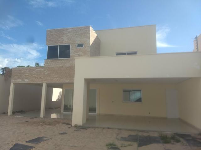 Casa nova duplex na Ininga próx da Homero em fase de acabamento com 4 suítes