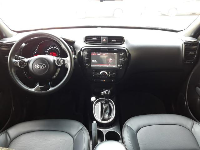 Kia 2016 soul 1.6 ex Automatico top de linha impecável garantia de fábrica teto confira - Foto 7