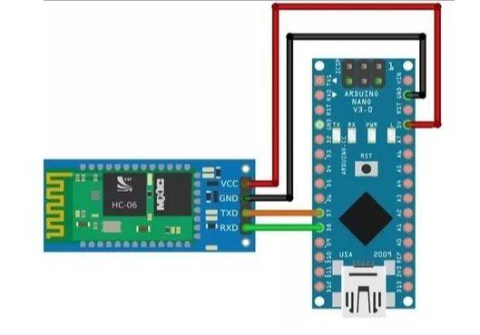 COD-AM68 Módulo Trasceiver Bluetooth Rs232/ttl Arduino Pic Avr Hc06 Robótica - Foto 2