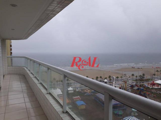 Apartamento residencial para locação, Vila Guilhermina, Praia Grande.