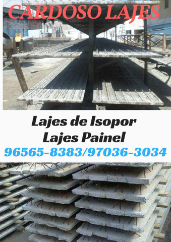 Lajes pré moldada zona norte