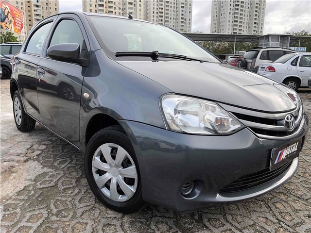 TOYOTA ETIOS 2015 1.3 X 16V FLEX 4P MANUAL