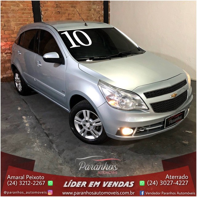 AGILE 2010/2010 1.4 MPFI LTZ 8V FLEX 4P MANUAL