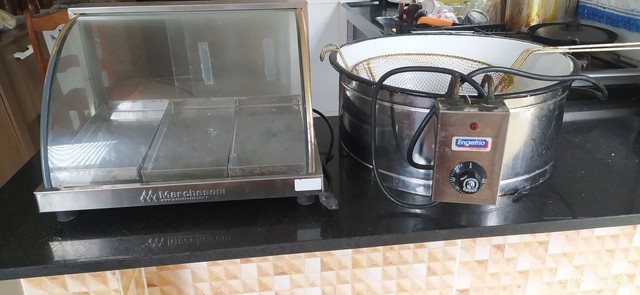 Estufa elétrica máquina de batata frita - Foto 3