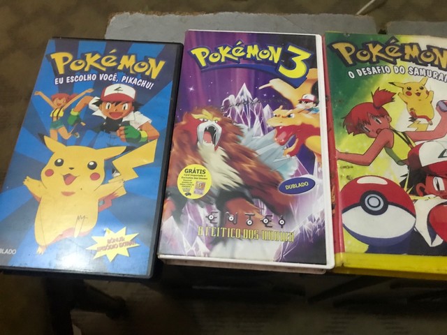 Vhs Pokémon O Filme - Dublado - Original