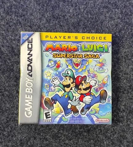 Complete Mario & Luigi Superstar Saga Player's Choice - GameBoy Advance