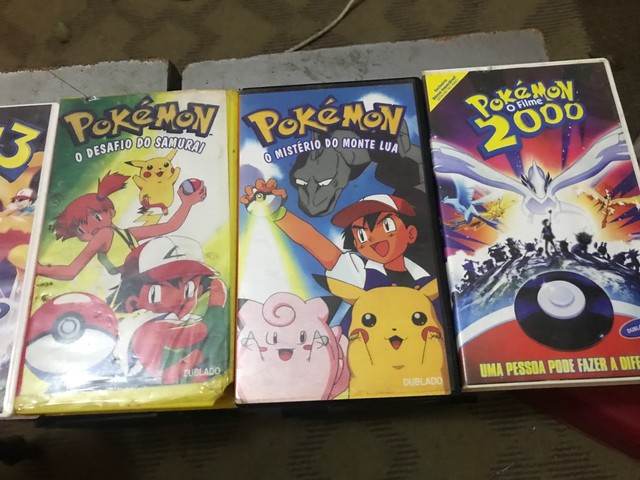 fita VHS Pokémon - Eu Escolho Você, Pikachu! (dublado)