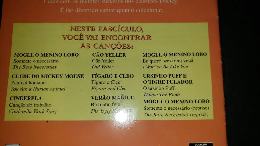 Revistas(2) cante com Disney - Foto 2