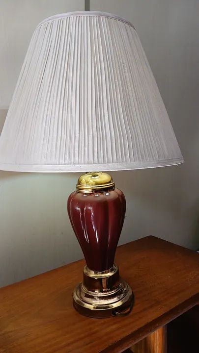 Abajour Excelsior Antigo R$ 350,00 - Foto 5
