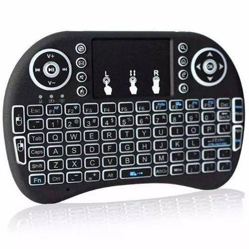 Mini Teclado Mouse Usb Wireless Touch Game Smart Tvbox Pc - Foto 5