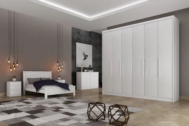 Guarda roupa santoro 100% MDF !! T567m
