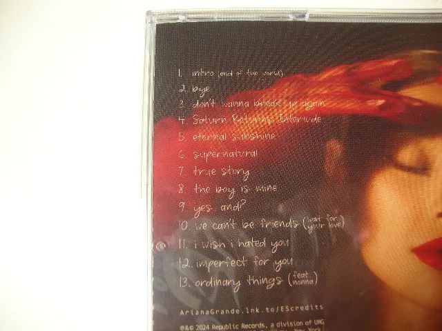 CD - Ariana Grande - Eternal Sunshine - Importado, Lacrado (envio pela Jadlog ou Correios) - Foto 4