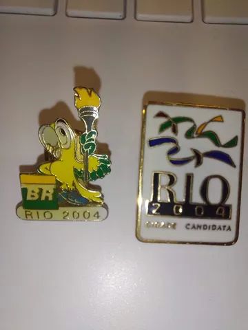 2 Broches Rio 2004 - Cidade Candidata Jogos Olímpicos  - Foto 2